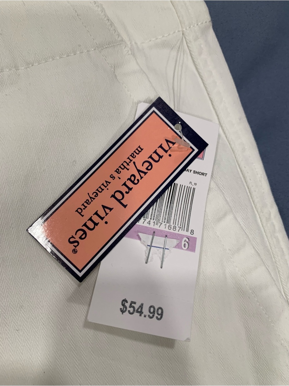 Vineyard Vines White ChinoTailored Shorts - Picture 6 of 7